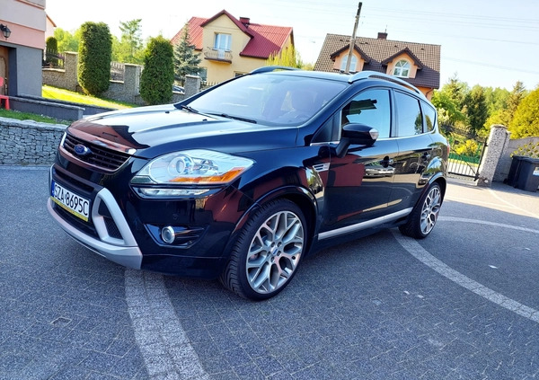 Ford Kuga cena 44900 przebieg: 229000, rok produkcji 2012 z Poręba małe 436